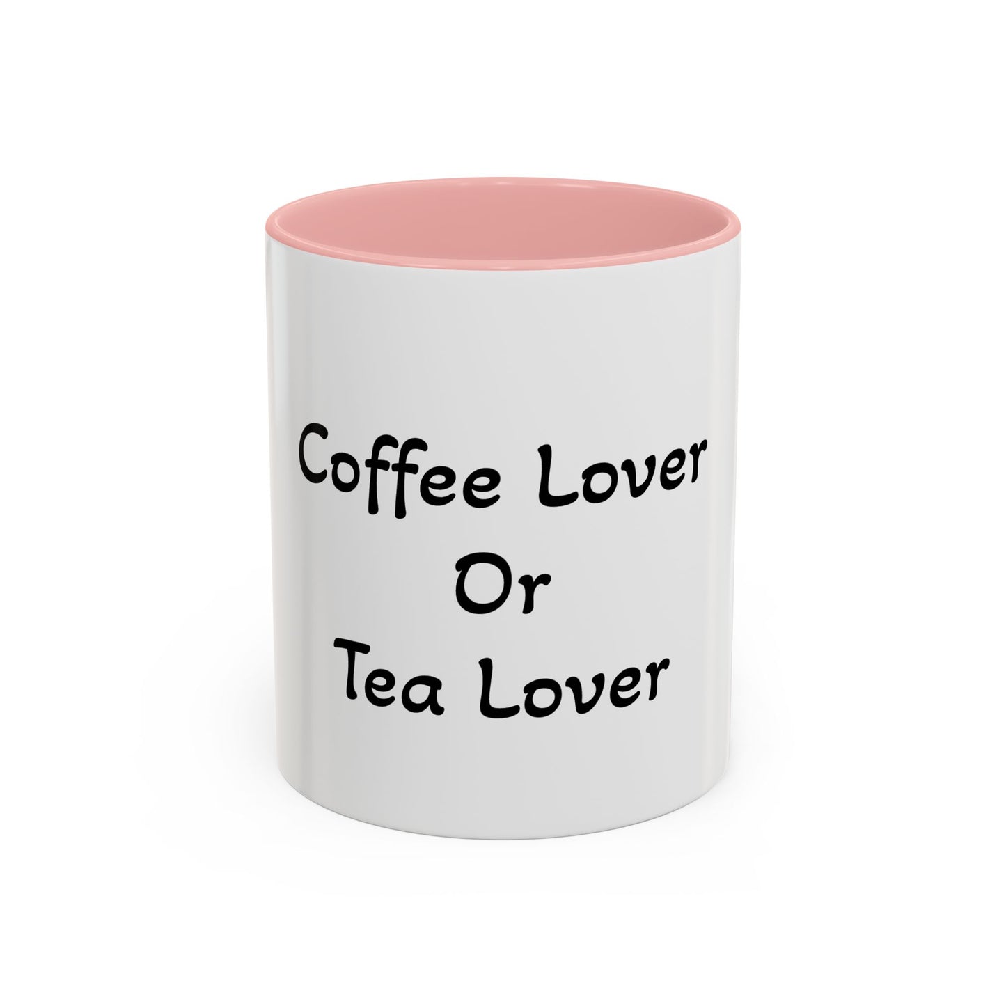 Coffee Lover or Tea Lover Mug | Accent Coffee Cup | Gift for Coffee Lovers, Unique Tea Gift, Kitchen Decor, Perfect for Holidays