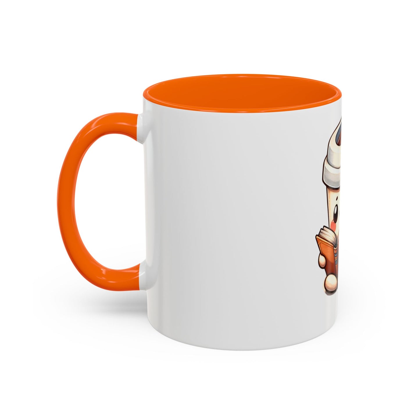 Cute Coffee Mug for Book Lovers, Novelty Mug, Gift for Readers, Caffeine Lover's Cup, Cozy Reading Accessory