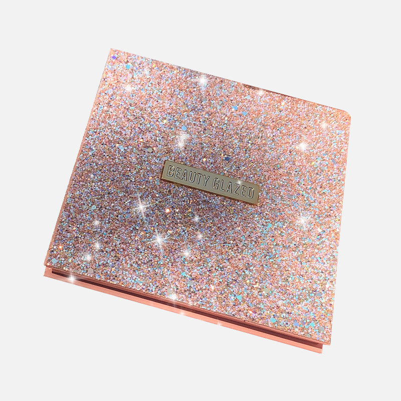 New Beauty Glazed 15 Colors Long Lasting Sunset Dusk Eyeshadow Palette Collection