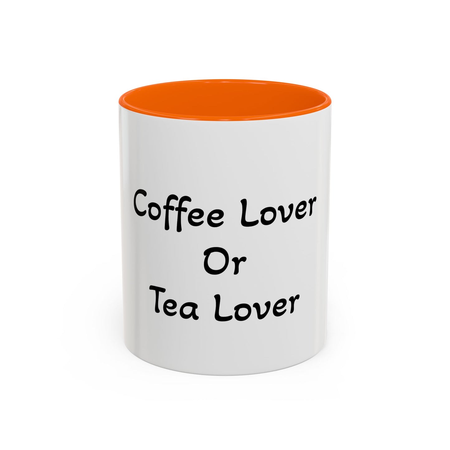 Coffee Lover or Tea Lover Mug | Accent Coffee Cup | Gift for Coffee Lovers, Unique Tea Gift, Kitchen Decor, Perfect for Holidays