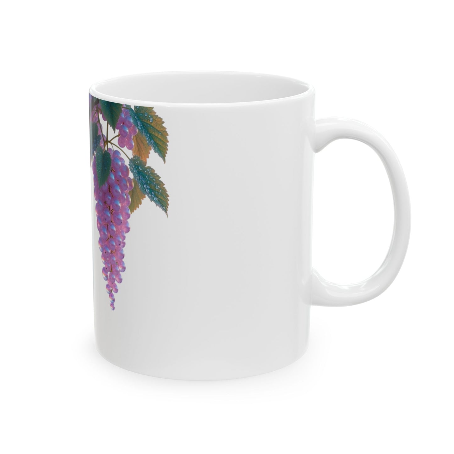 Floral Wisteria Ceramic Mug | Coffee Cup, Tea Mug, Gift for Gardener, Home Décor, Flower Lover, Mother's Day