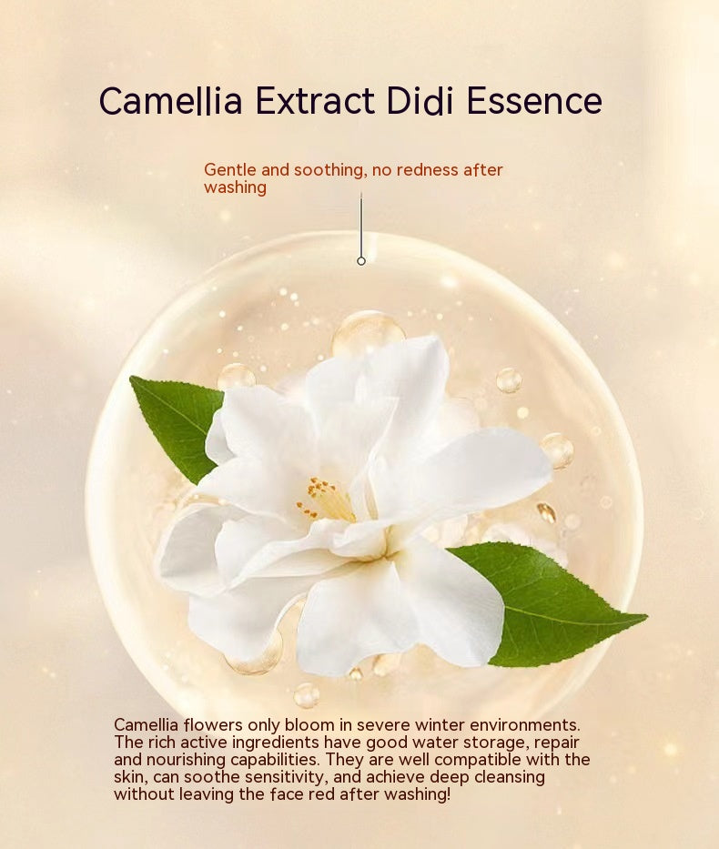 Camellia Amino Acid Oil Control Deep Cleansing Moisturizing Facial Cleanser Improve Pores Mild