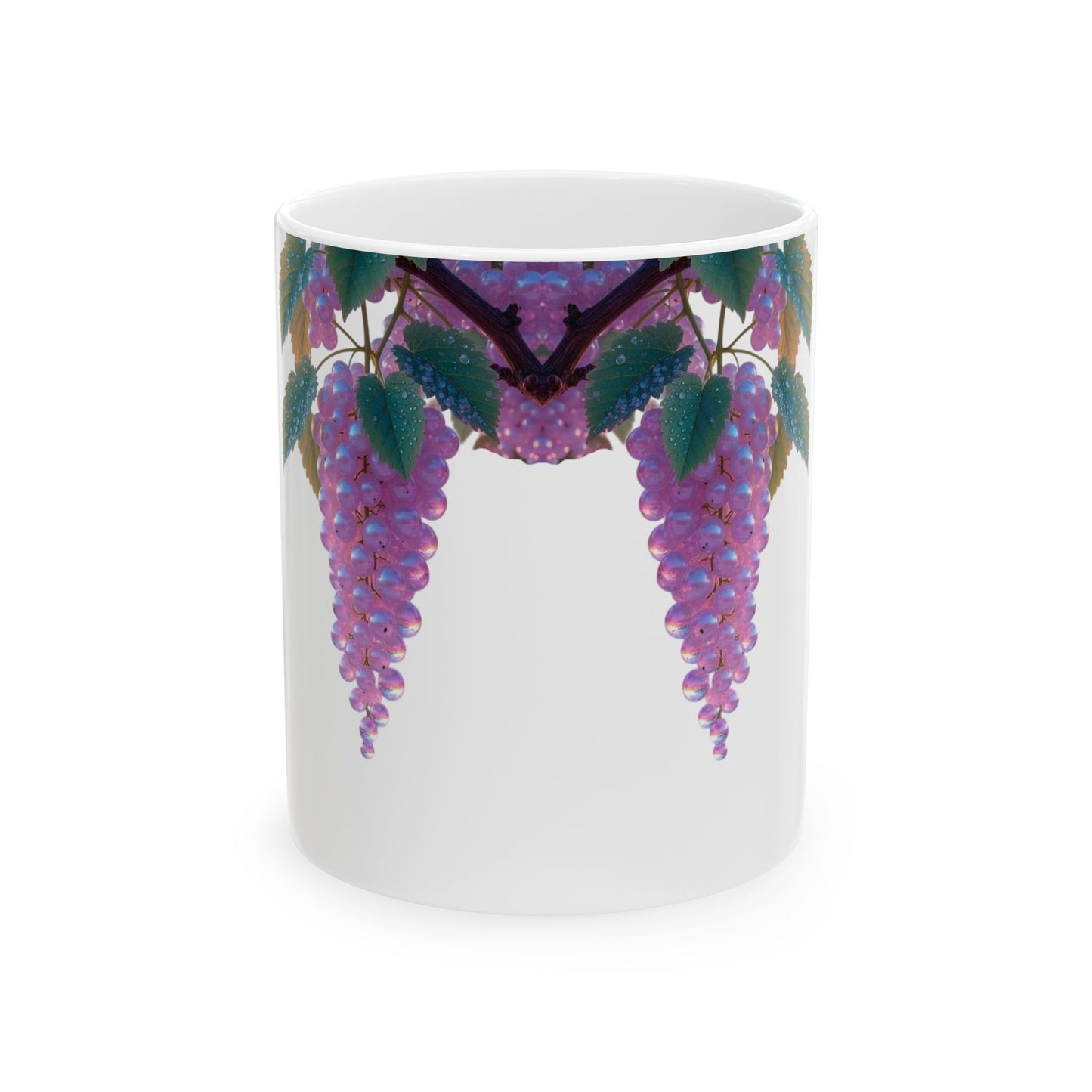 Floral Wisteria Ceramic Mug | Coffee Cup, Tea Mug, Gift for Gardener, Home Décor, Flower Lover, Mother's Day