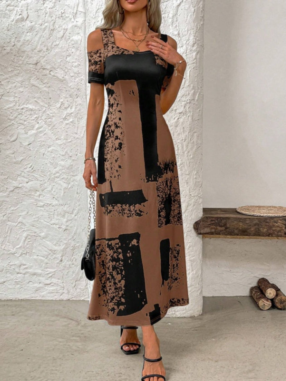 Casual Short Sleeve Dress For Women