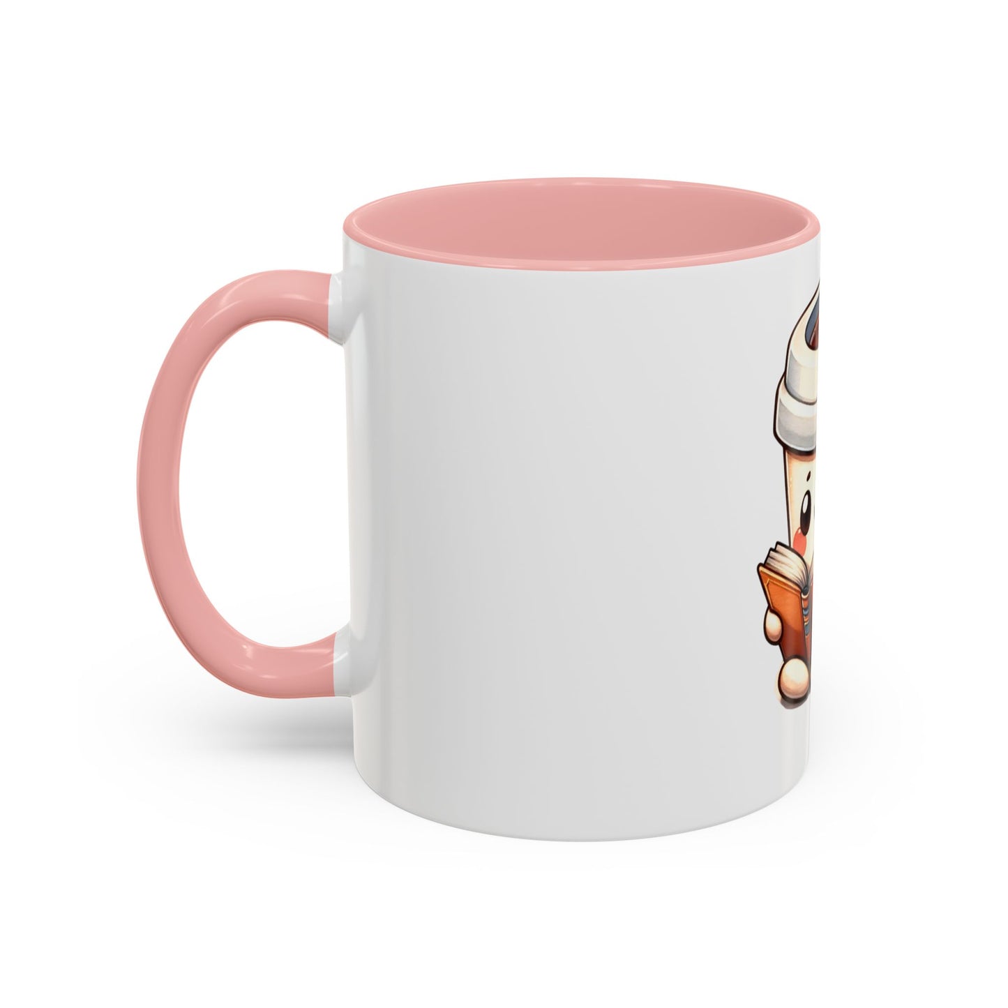 Cute Coffee Mug for Book Lovers, Novelty Mug, Gift for Readers, Caffeine Lover's Cup, Cozy Reading Accessory