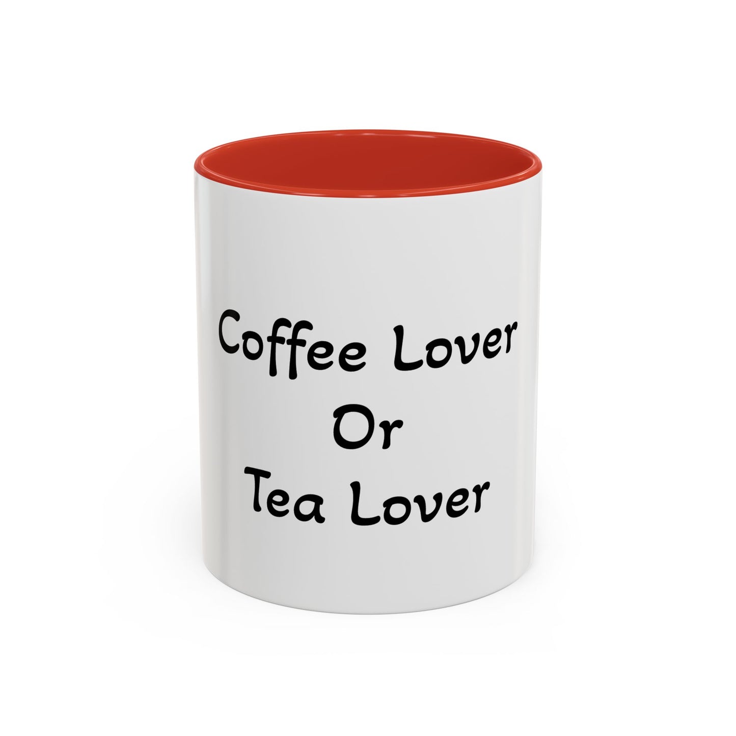 Coffee Lover or Tea Lover Mug | Accent Coffee Cup | Gift for Coffee Lovers, Unique Tea Gift, Kitchen Decor, Perfect for Holidays