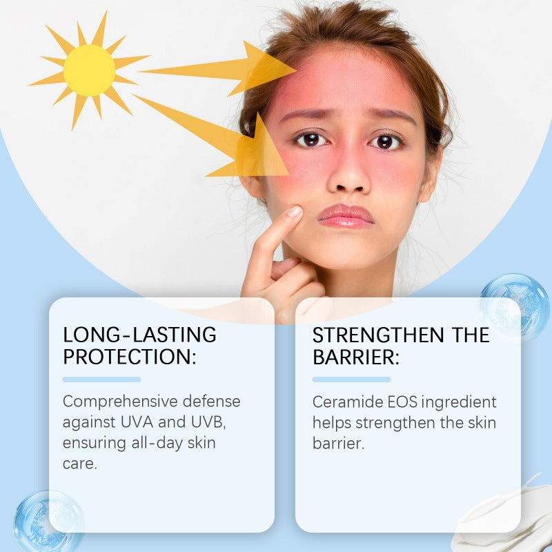 Ceramide Protective Cream Summer Refreshing Moisturizing Protective Skin Repair