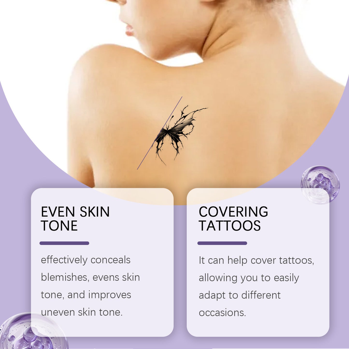 Body Creamy Concealer Daily Lasting Nourishing And Brightening Cover