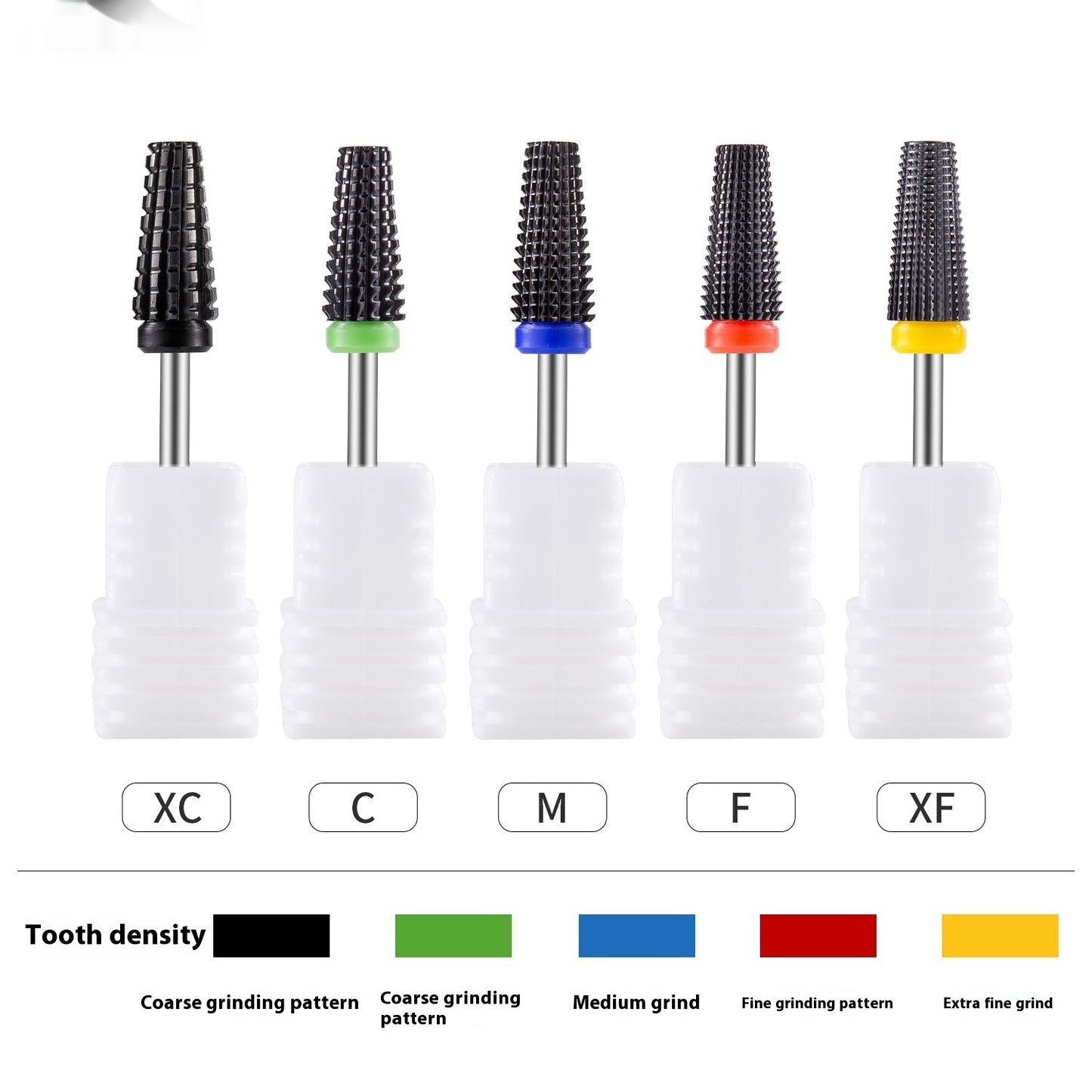 Black Ceramic Nail Polish Head For Removing Nails