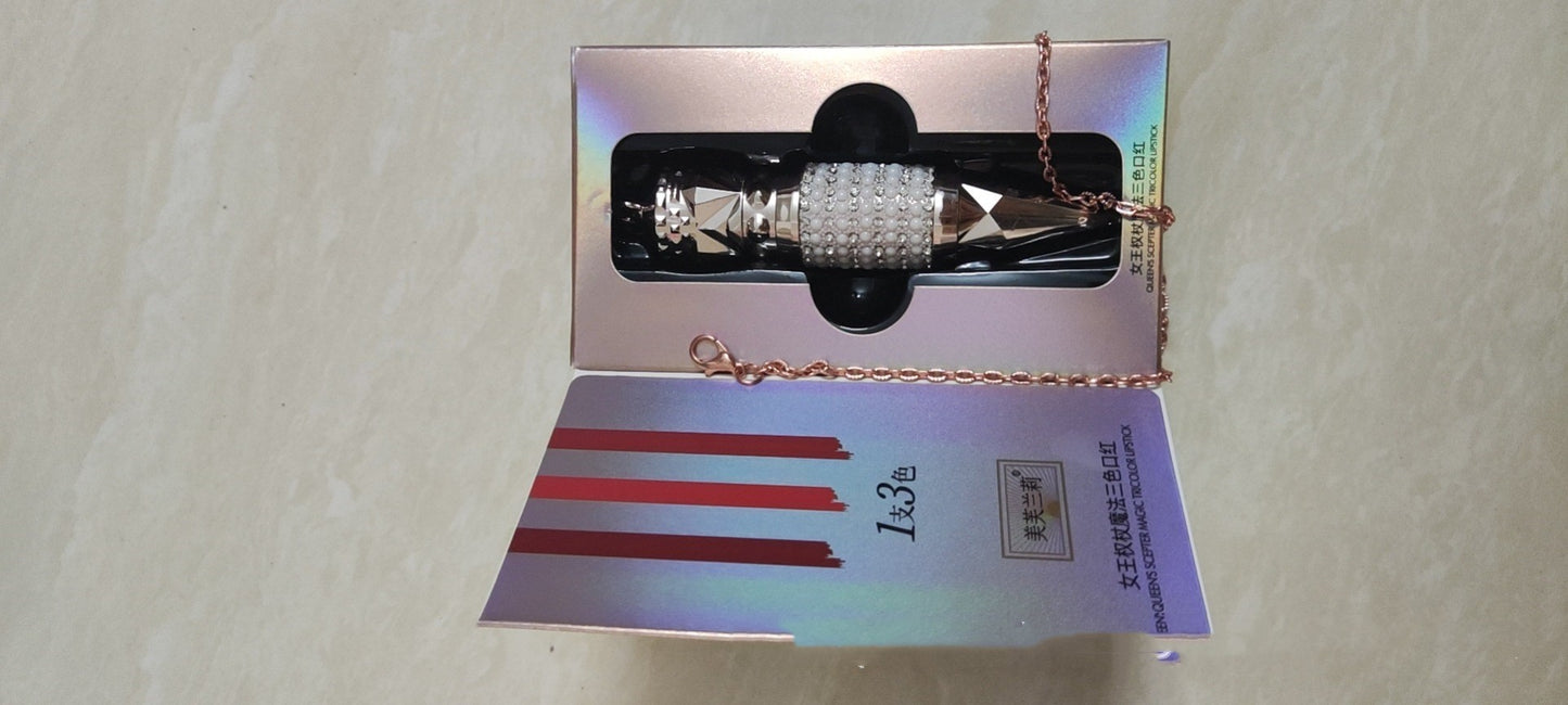 Three-color Lipstick Waterproof