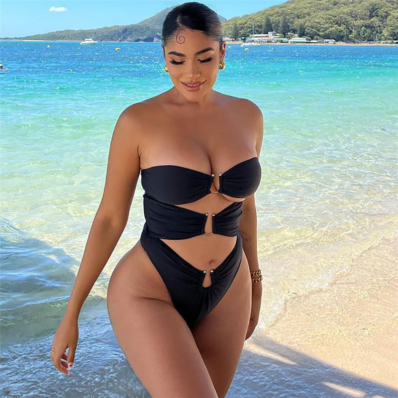 Sexy Hollowed Out Slim-fit Jumpsuit