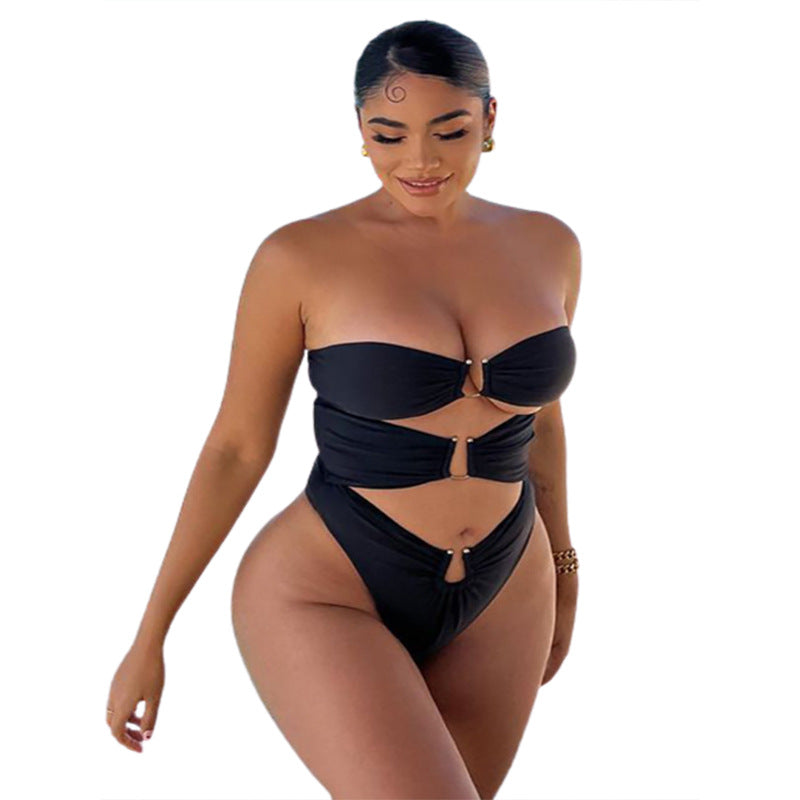 Sexy Hollowed Out Slim-fit Jumpsuit