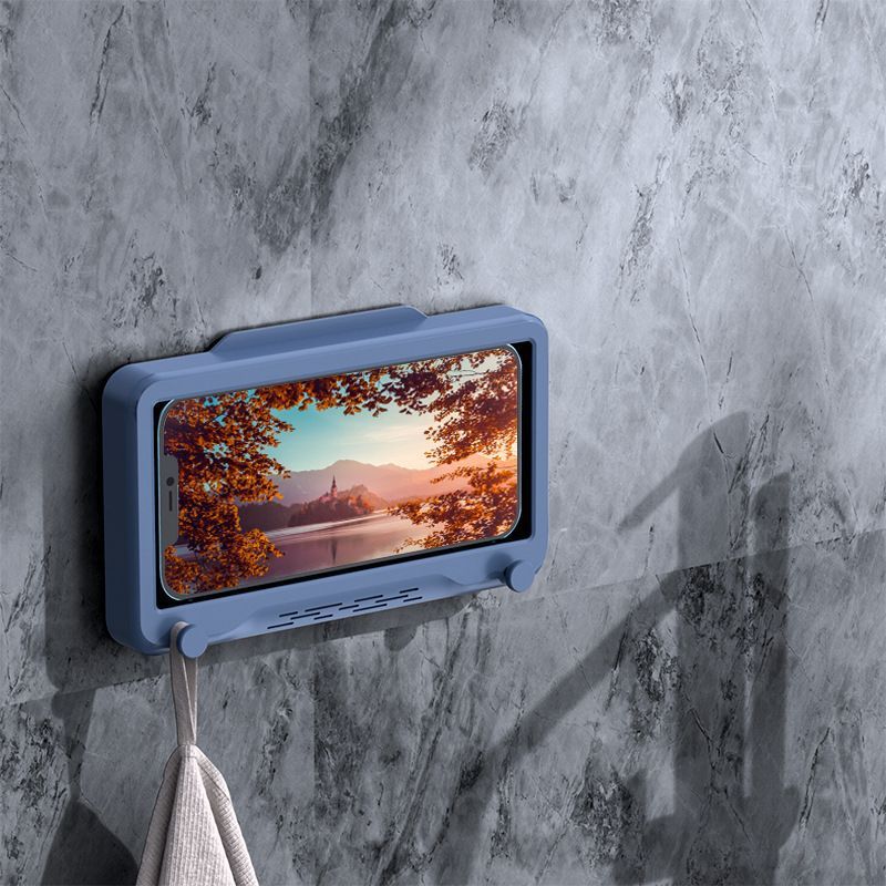 Waterproof Touch Screen Rotatable Bathroom Wall-mounted Mobile Phone Holder