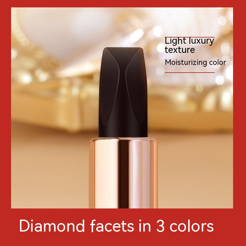 Queen Truncheon Three-color Lipstick Matte Finish Moisturizing Lipstick