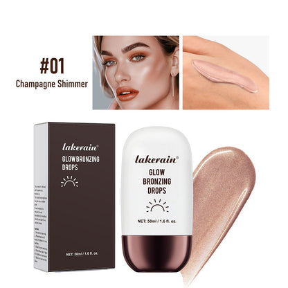 Bronze Highlight Drops Brightening Skin Color Modification