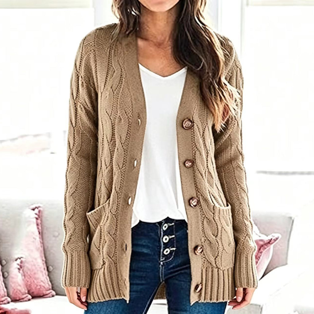 Cozy Cable Knit Cardigan