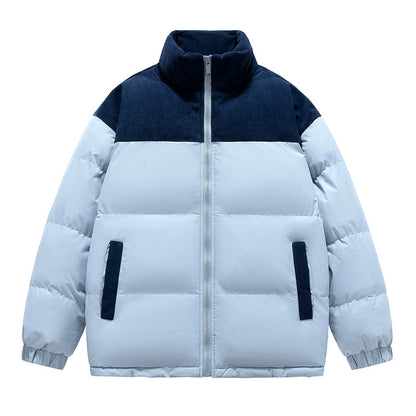 Winter Male New Cotton Clothing Thick Loose Hoodie Padded Coat
