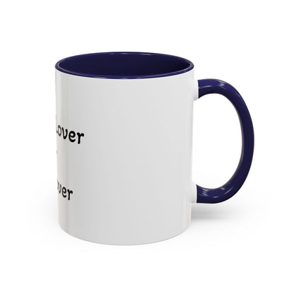 Coffee Lover or Tea Lover Mug | Accent Coffee Cup | Gift for Coffee Lovers, Unique Tea Gift, Kitchen Decor, Perfect for Holidays