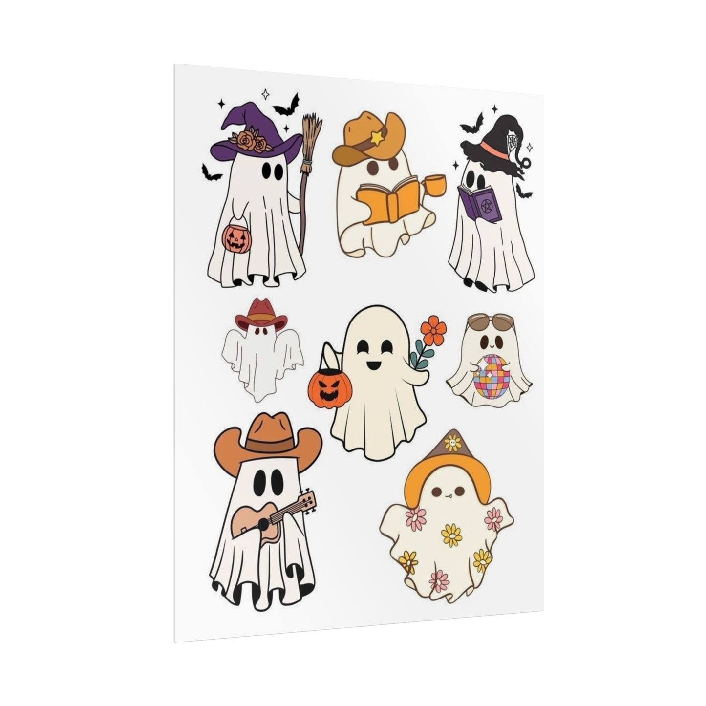 Charming Ghost Stickers