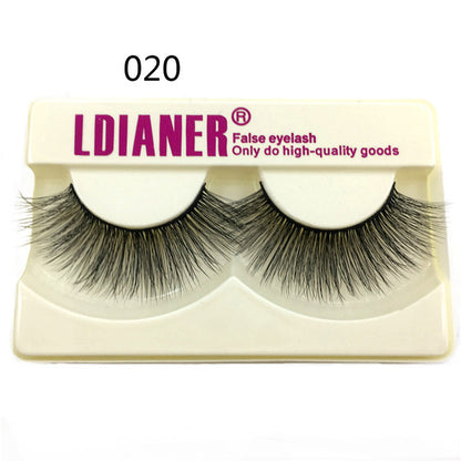 Eyelashes 25mm Wispy Fluffy Fake Lashes