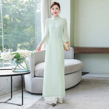 Spring And Summer Collar Slim Fit Dress