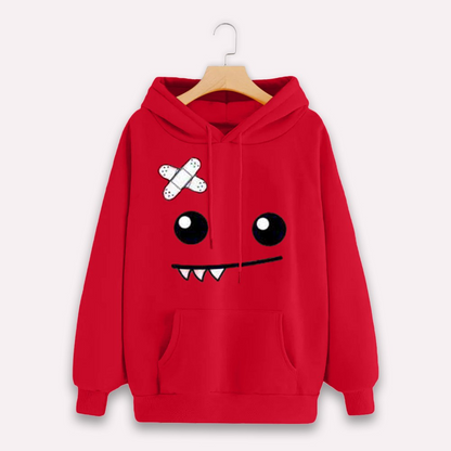 Emoji printed hoodie