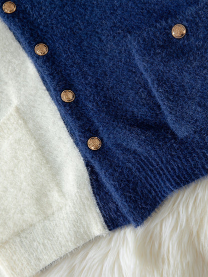 Autumn And Winter Loose Casual Polo Collar Sweater