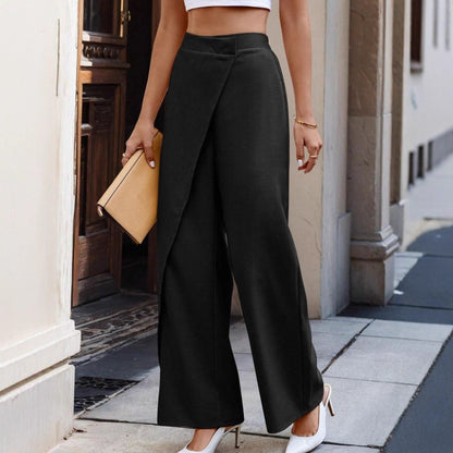 Irregularly Patchwork Suit Pants