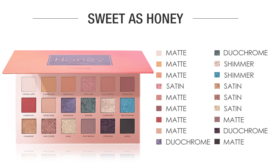 Sweet as Honey Eyeshadow Palette - Honey