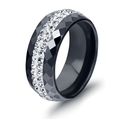 Black And White Ring