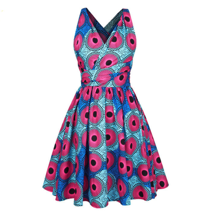 Women Summer Sexy Printed Dress