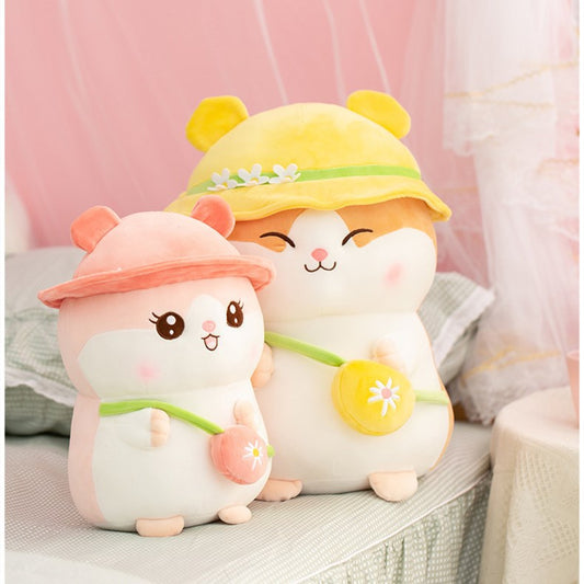 Summer hamster doll pillow