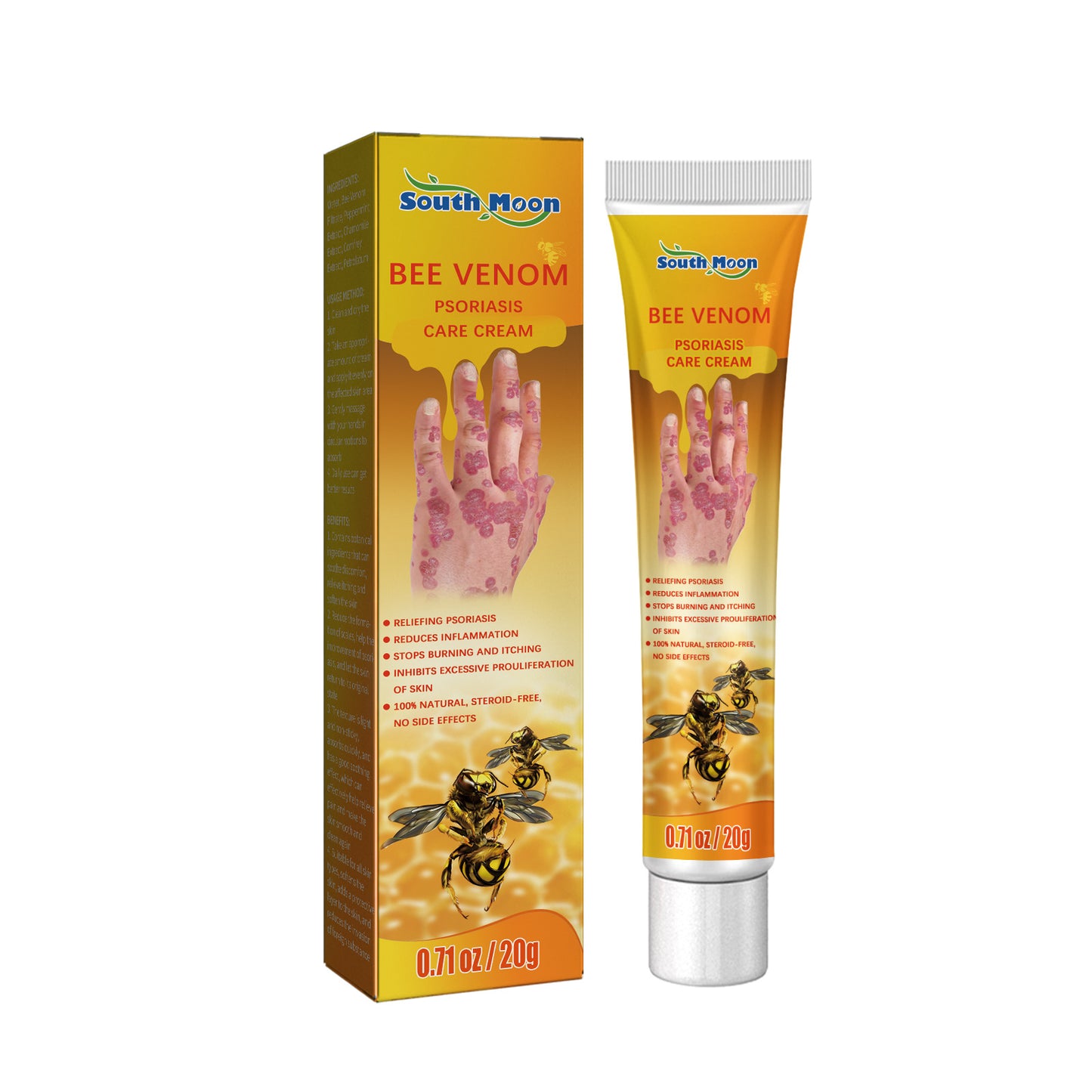 Skin Repairing Cream Relieve Skin Itching Repair Hand And Foot Moss