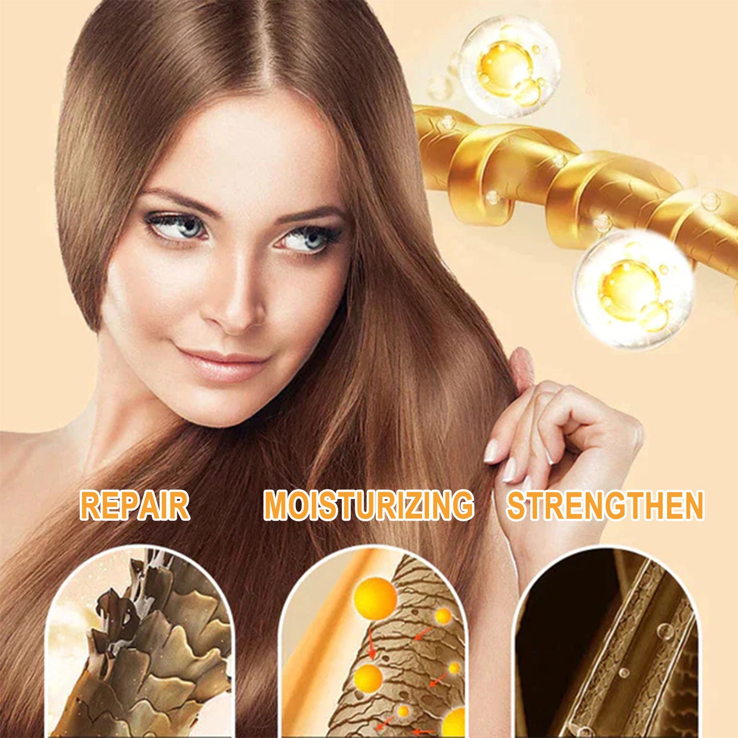 Strengthen Hair Root Repair And Soft Care