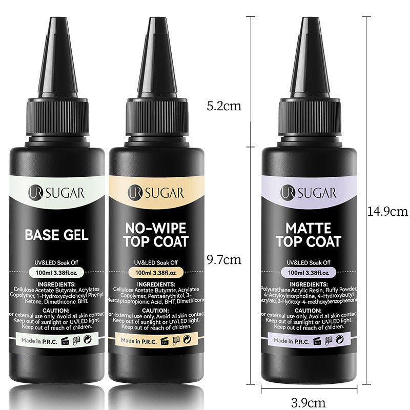 Large Bottle Bottom Rubber Seal Layers Polish Gel For Nail Beauty