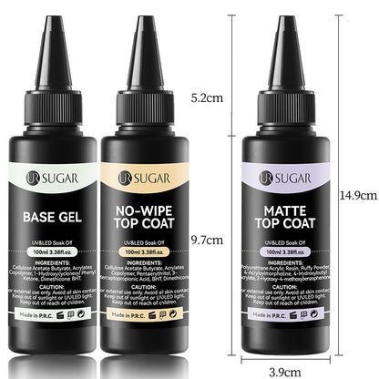 Large Bottle Bottom Rubber Seal Layers Polish Gel For Nail Beauty