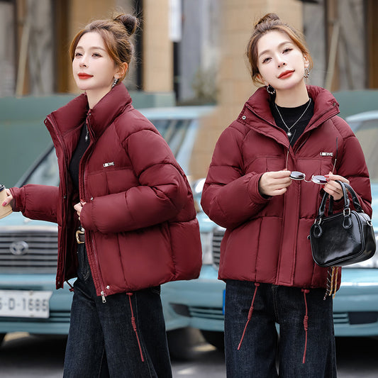 Fashion Stand Collar Winter Down Jacket