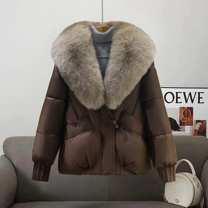 Fur Collar  Style Light Luxury Coat