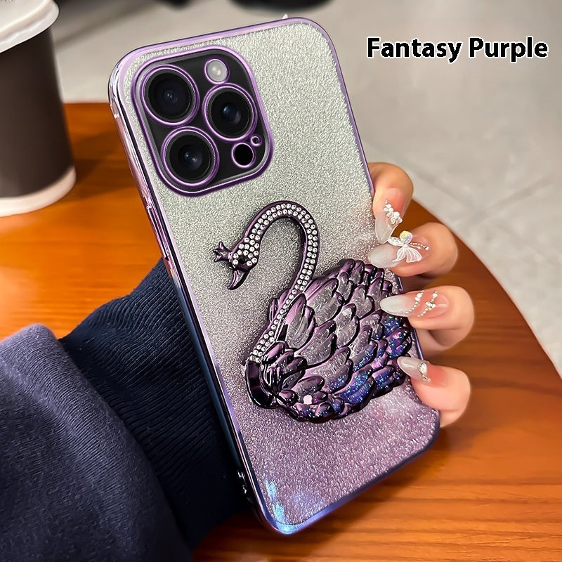 Swan Bracket Phone Case
