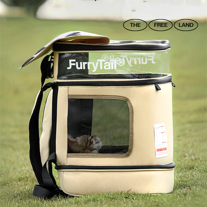 Portable Large-capacity Breathable Cat Backpack