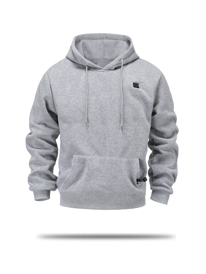 Men's Heating Brushed Hoody Warm