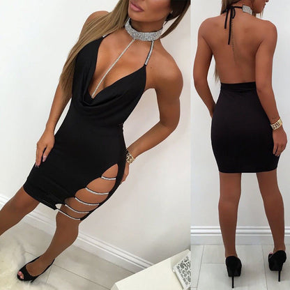 low cut dress