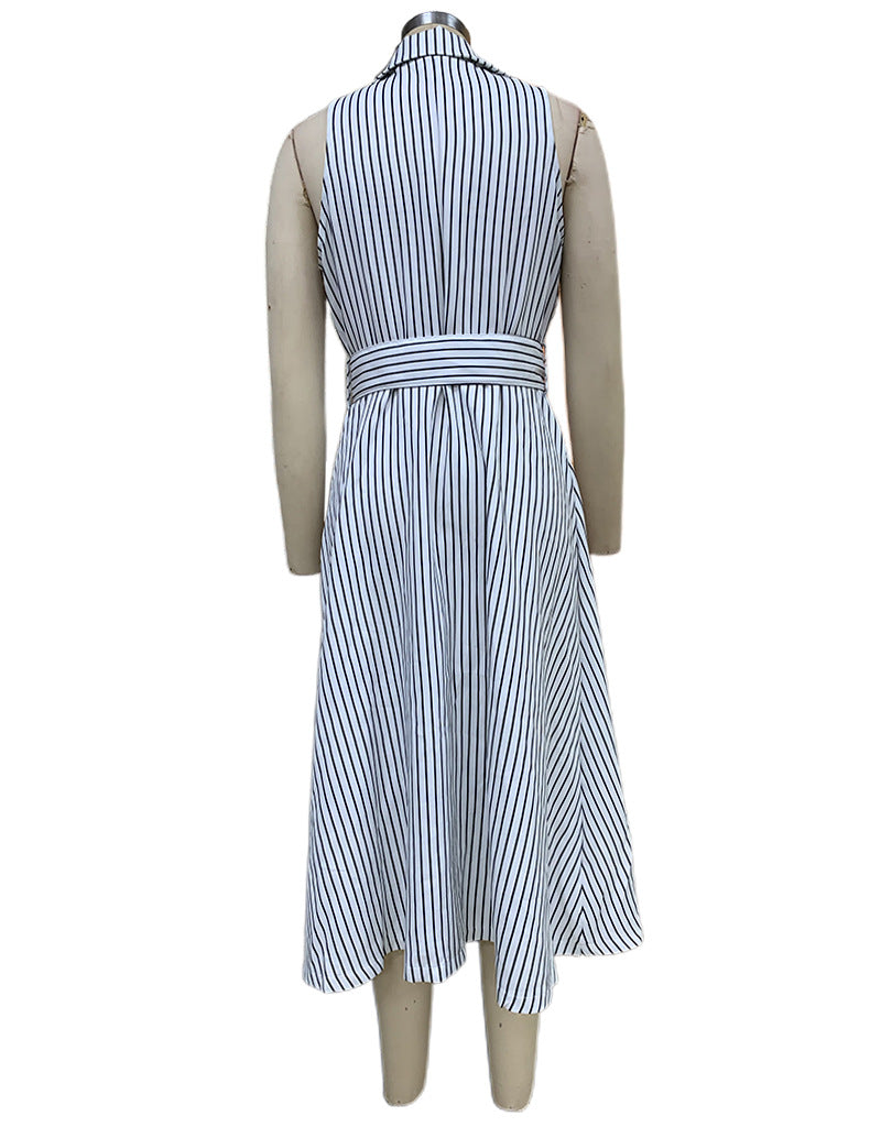 Women's Fashion Tailored Collar Dress