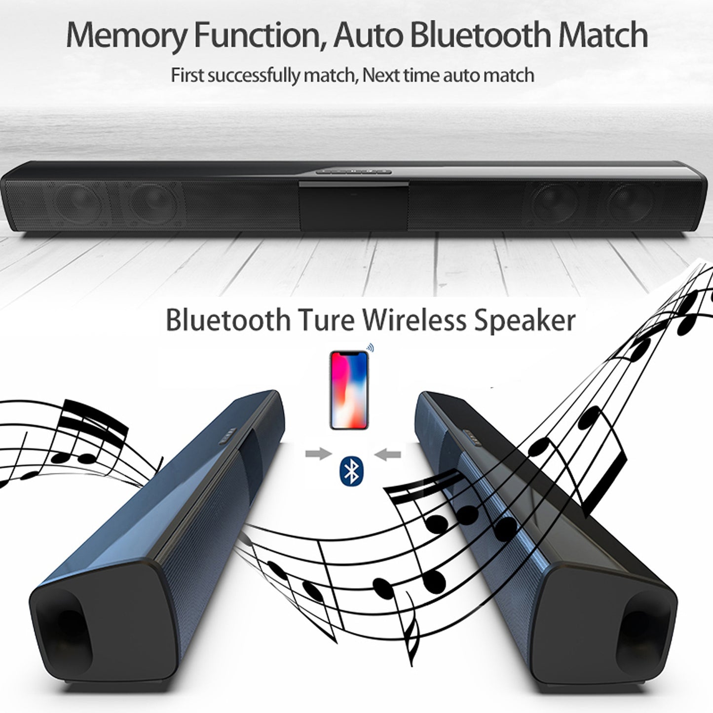 Home Theater Sound System Bluetooth Speaker Computer