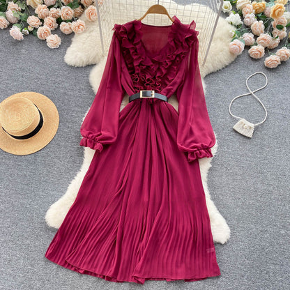 Fashion Summer Women's Long Sleeve Dress