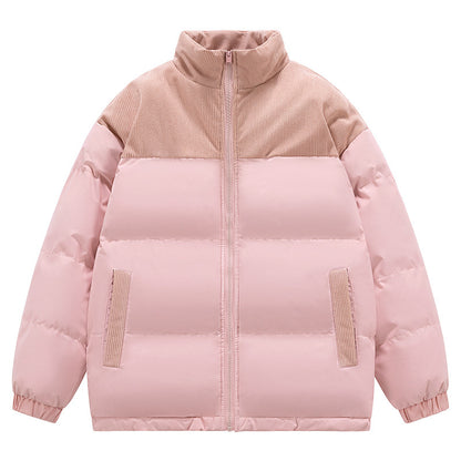 Winter Male New Cotton Clothing Thick Loose Hoodie Padded Coat