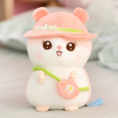 Summer hamster doll pillow