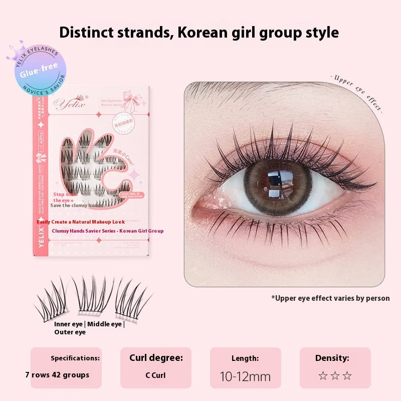 Glue-free Self-adhesive Eyelash False Eyelashes