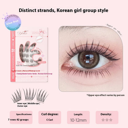 Glue-free Self-adhesive Eyelash False Eyelashes