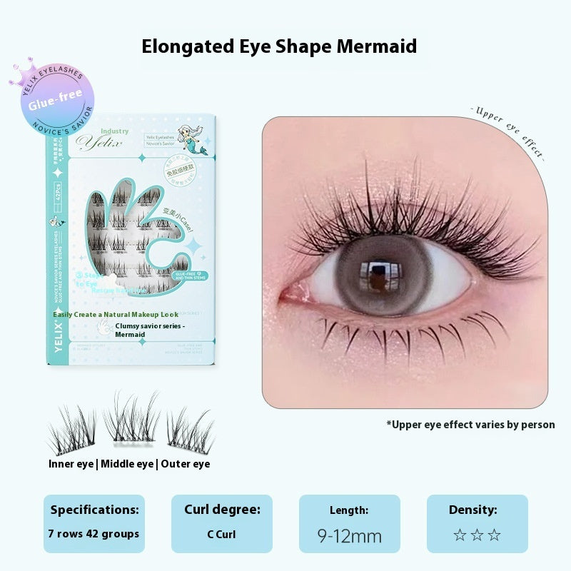 Glue-free Self-adhesive Eyelash False Eyelashes